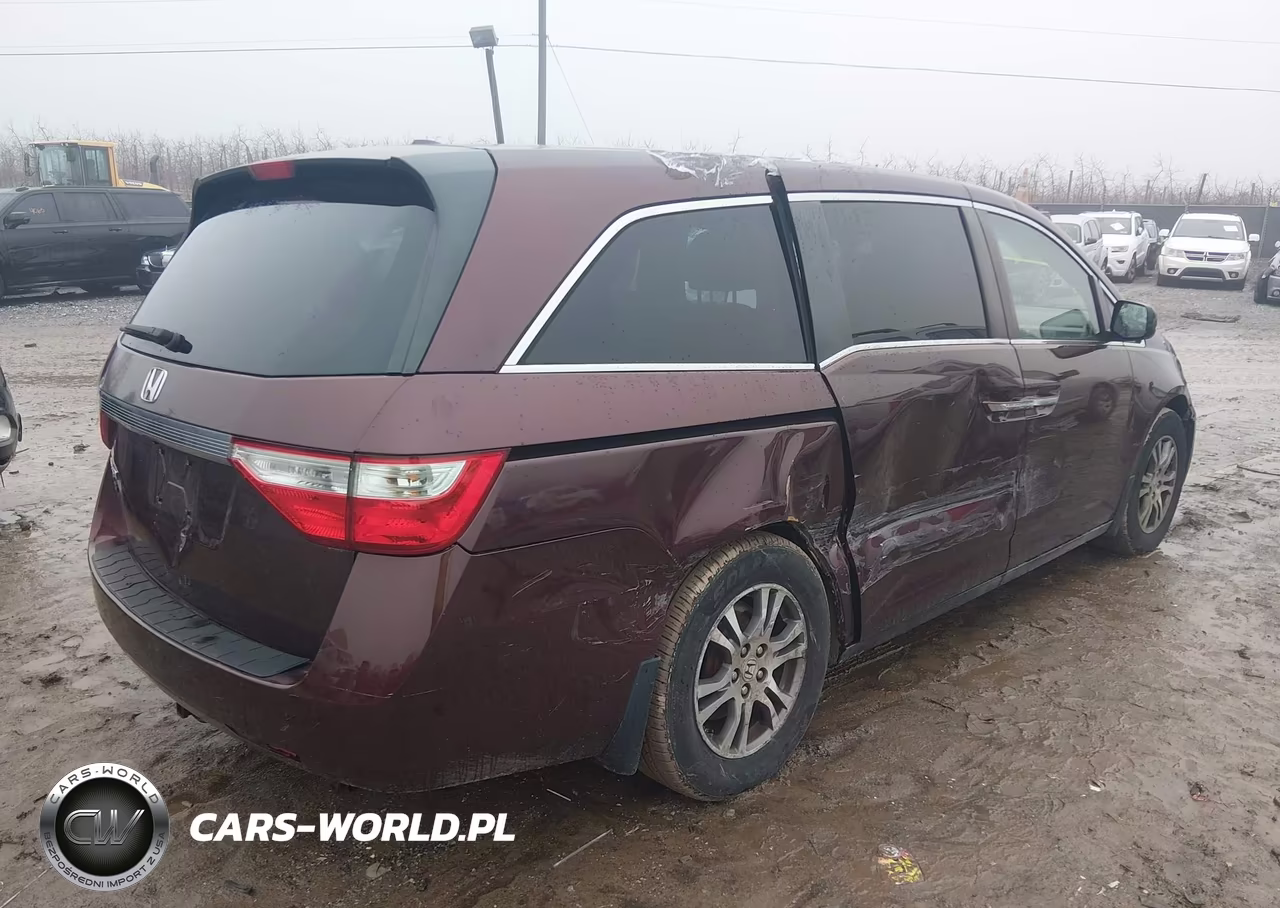2011 Honda Odyssey Ex-L VIN:5FNRL5H66BB039331 - 4