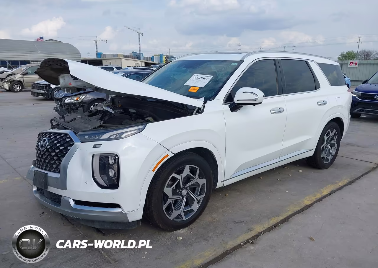 2021 Hyundai Palisade Calligraphy VIN:KM8R74HE2MU268570 - 2