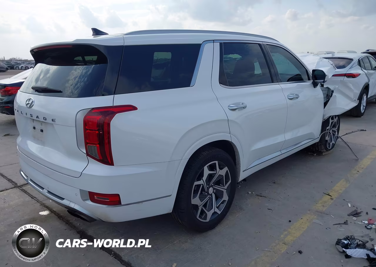 2021 Hyundai Palisade Calligraphy VIN:KM8R74HE2MU268570 - 4