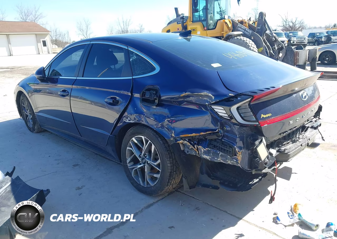 2020 Hyundai Sonata Sel VIN:5NPEL4JA8LH055055 - 3