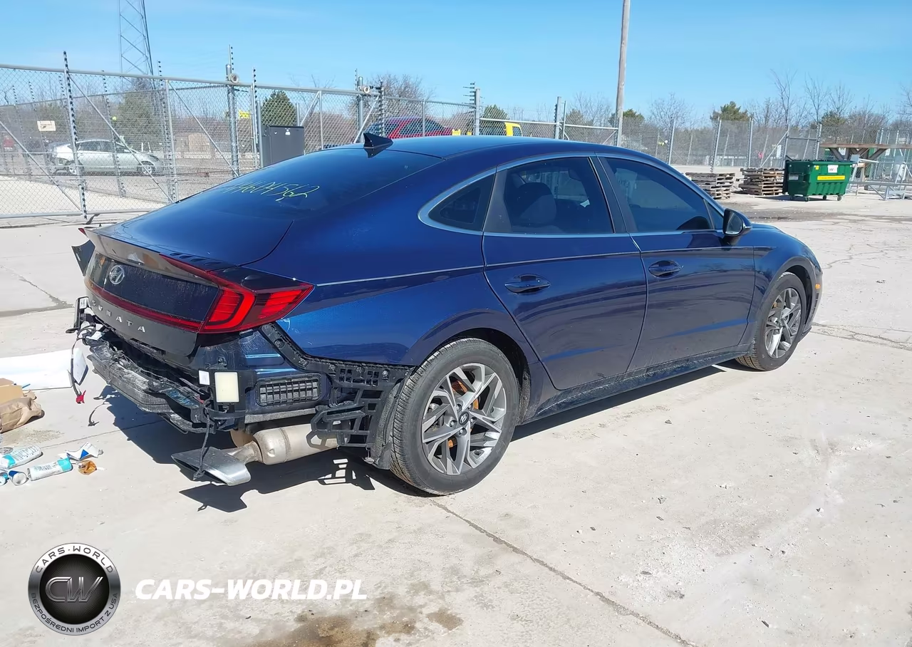 2020 Hyundai Sonata Sel VIN:5NPEL4JA8LH055055 - 4