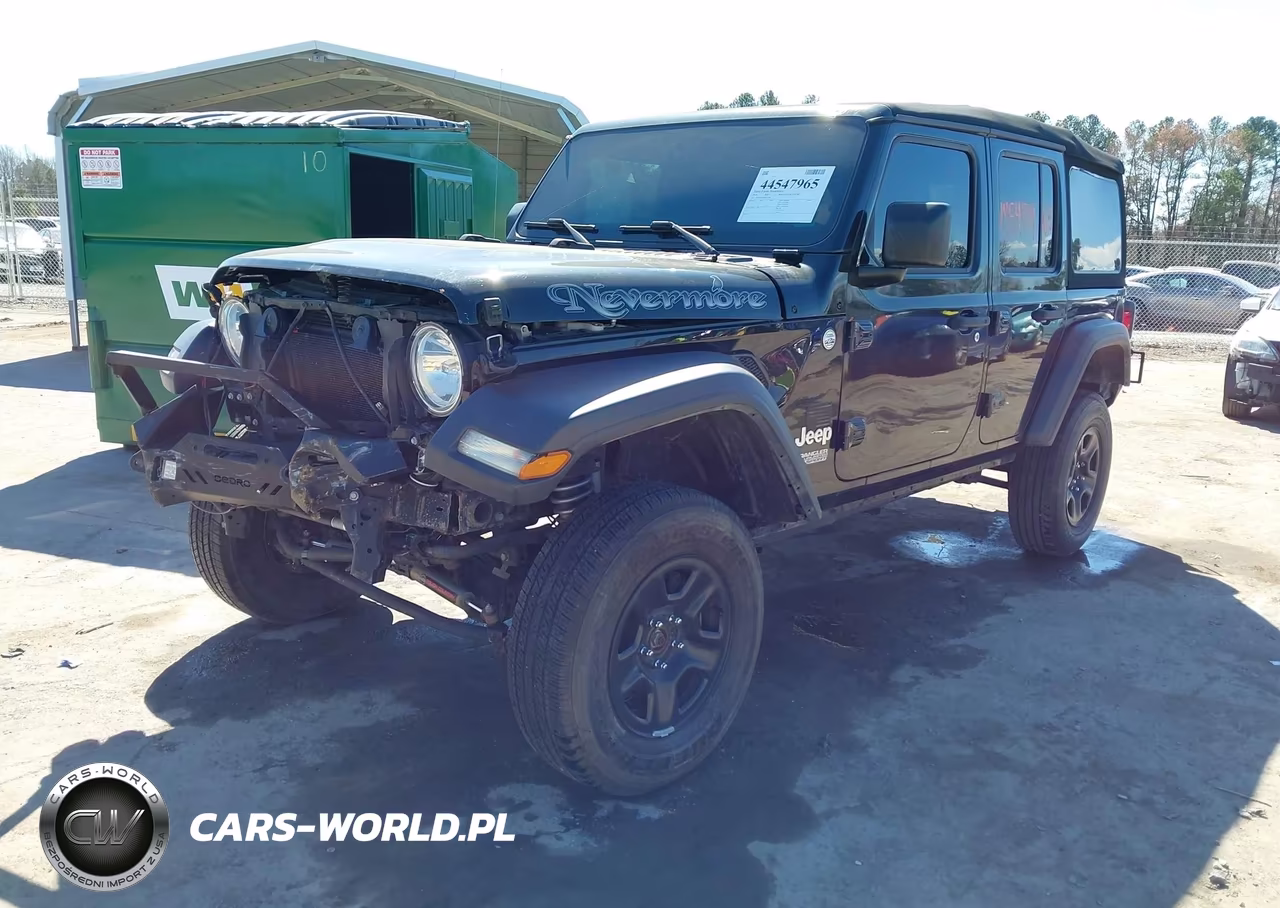 2018 Jeep Wrangler Unlimited Sport 4X4 VIN:1C4HJXDG6JW157398 - 2