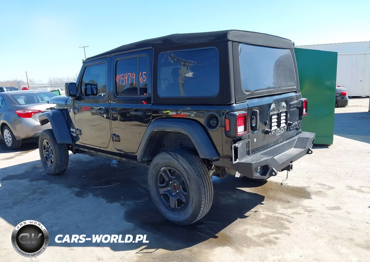 2018 Jeep Wrangler Unlimited Sport 4X4 VIN:1C4HJXDG6JW157398 - 3