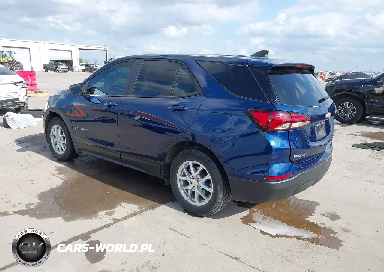 2022 Chevrolet Equinox Fwd Ls VIN:3GNAXHEVXNS236410 - 3