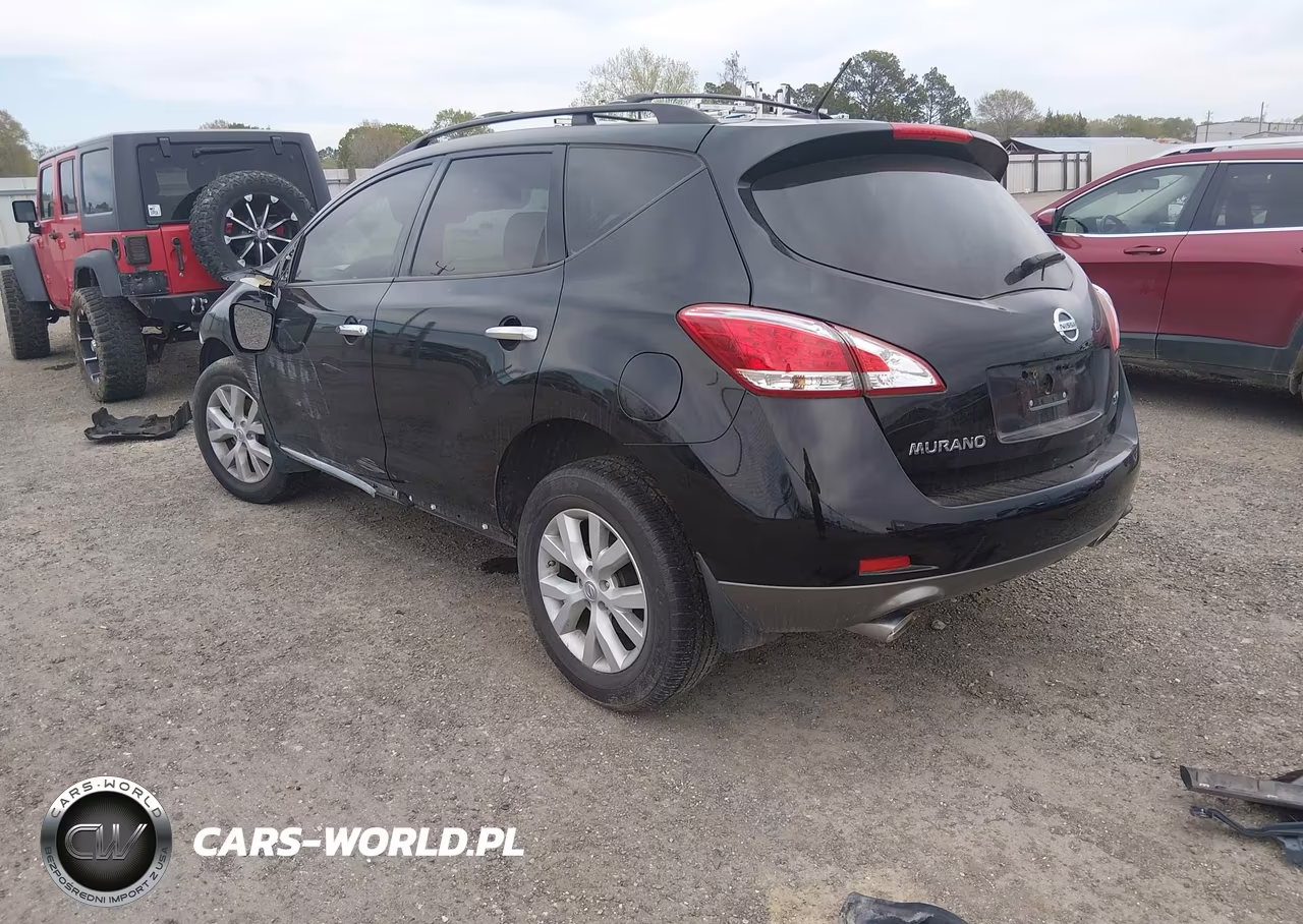2013 Nissan Murano Sv VIN:JN8AZ1MU0DW209503 - 3