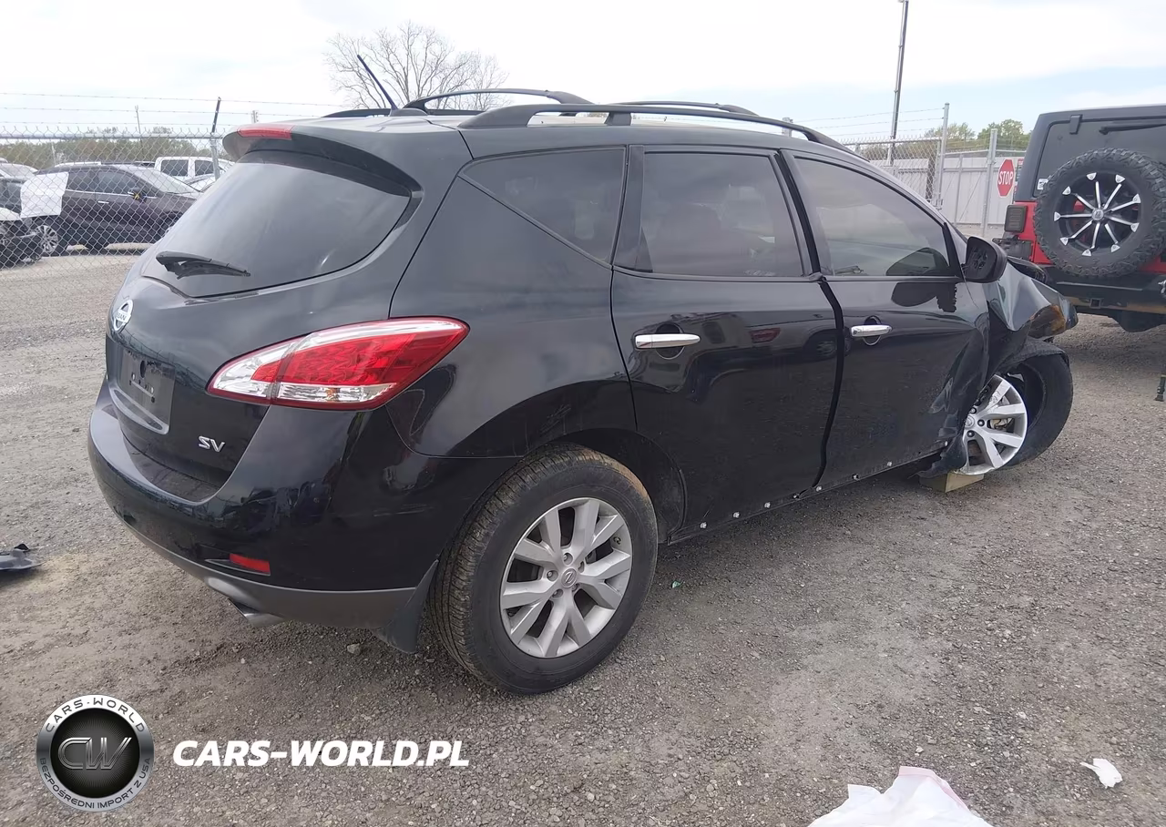 2013 Nissan Murano Sv VIN:JN8AZ1MU0DW209503 - 4