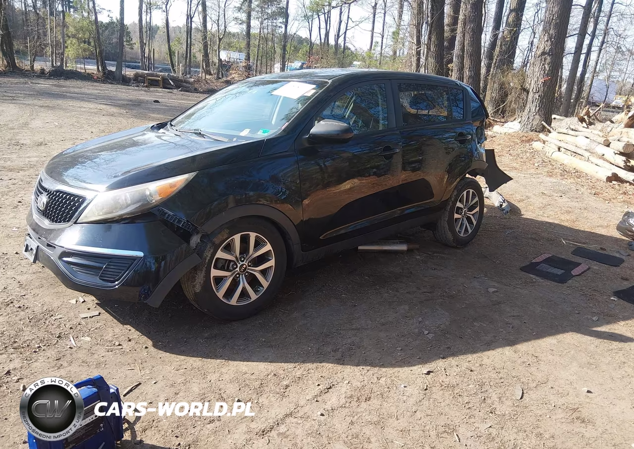 2014 Kia Sportage Lx VIN:KNDPB3AC1E7557078 - 2