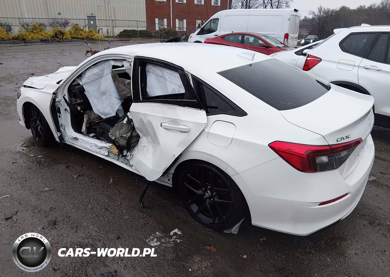 2022 Honda Civic Sport VIN:2HGFE2F57NH556689 - 3