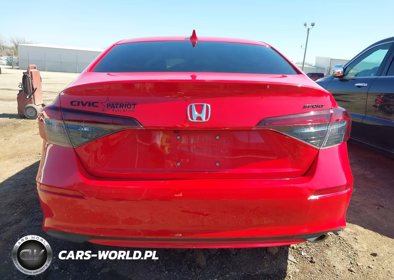 2026 Honda Civic Sport VIN:2HGFE2F58TH511497 - 17