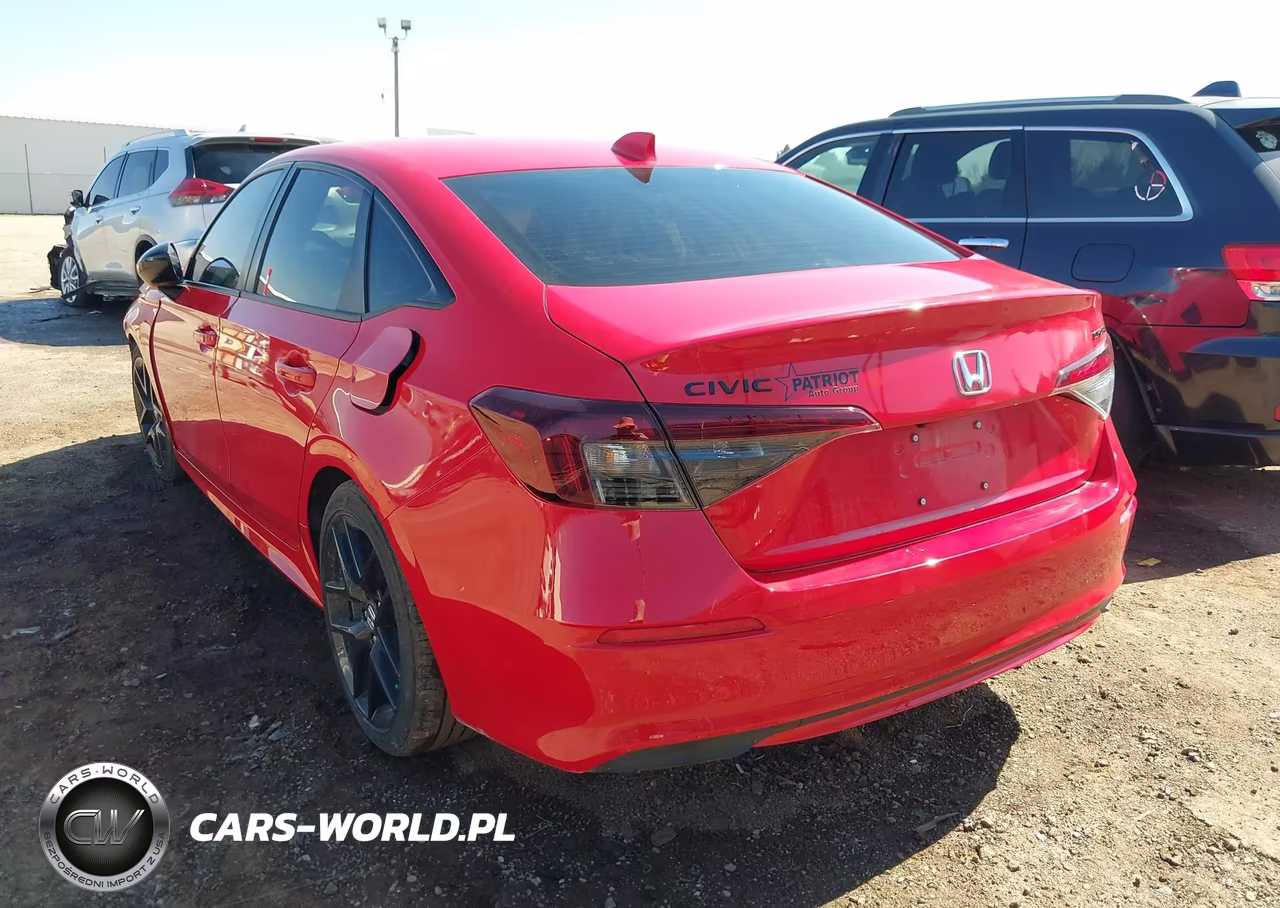 2026 Honda Civic Sport VIN:2HGFE2F58TH511497 - 3