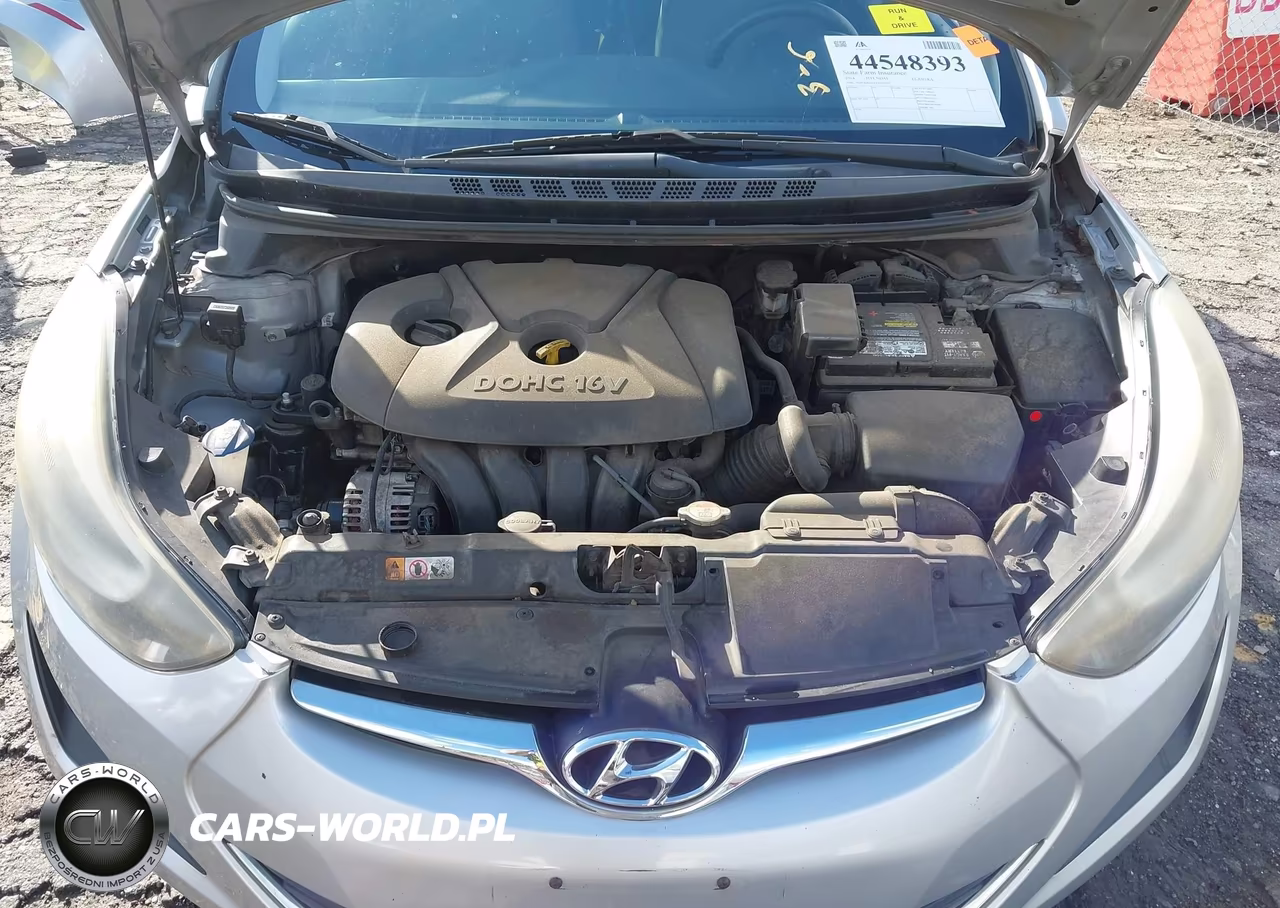 2014 Hyundai Elantra Se VIN:5NPDH4AEXEH516792 - 10