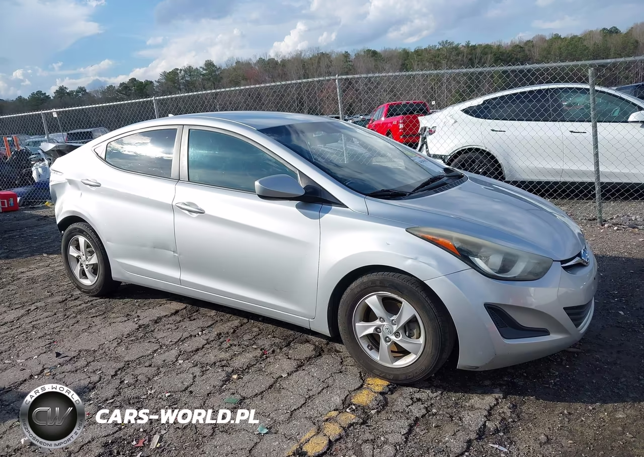 2014 Hyundai Elantra Se VIN:5NPDH4AEXEH516792 - 14