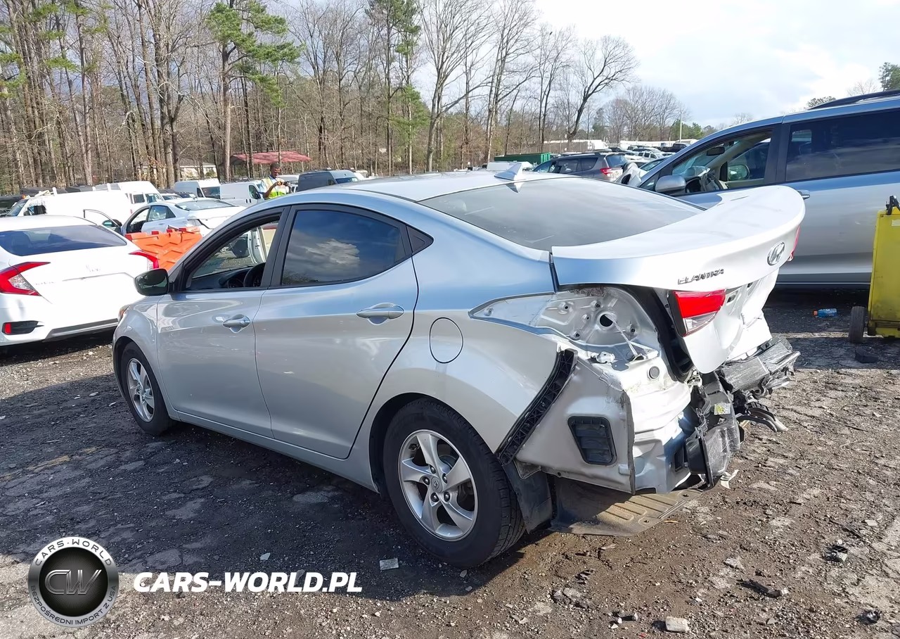 2014 Hyundai Elantra Se VIN:5NPDH4AEXEH516792 - 15