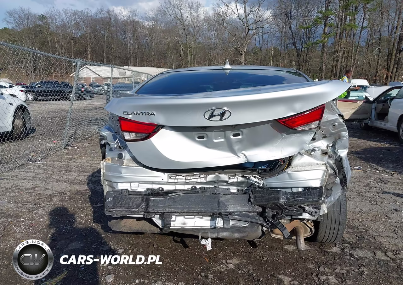 2014 Hyundai Elantra Se VIN:5NPDH4AEXEH516792 - 17