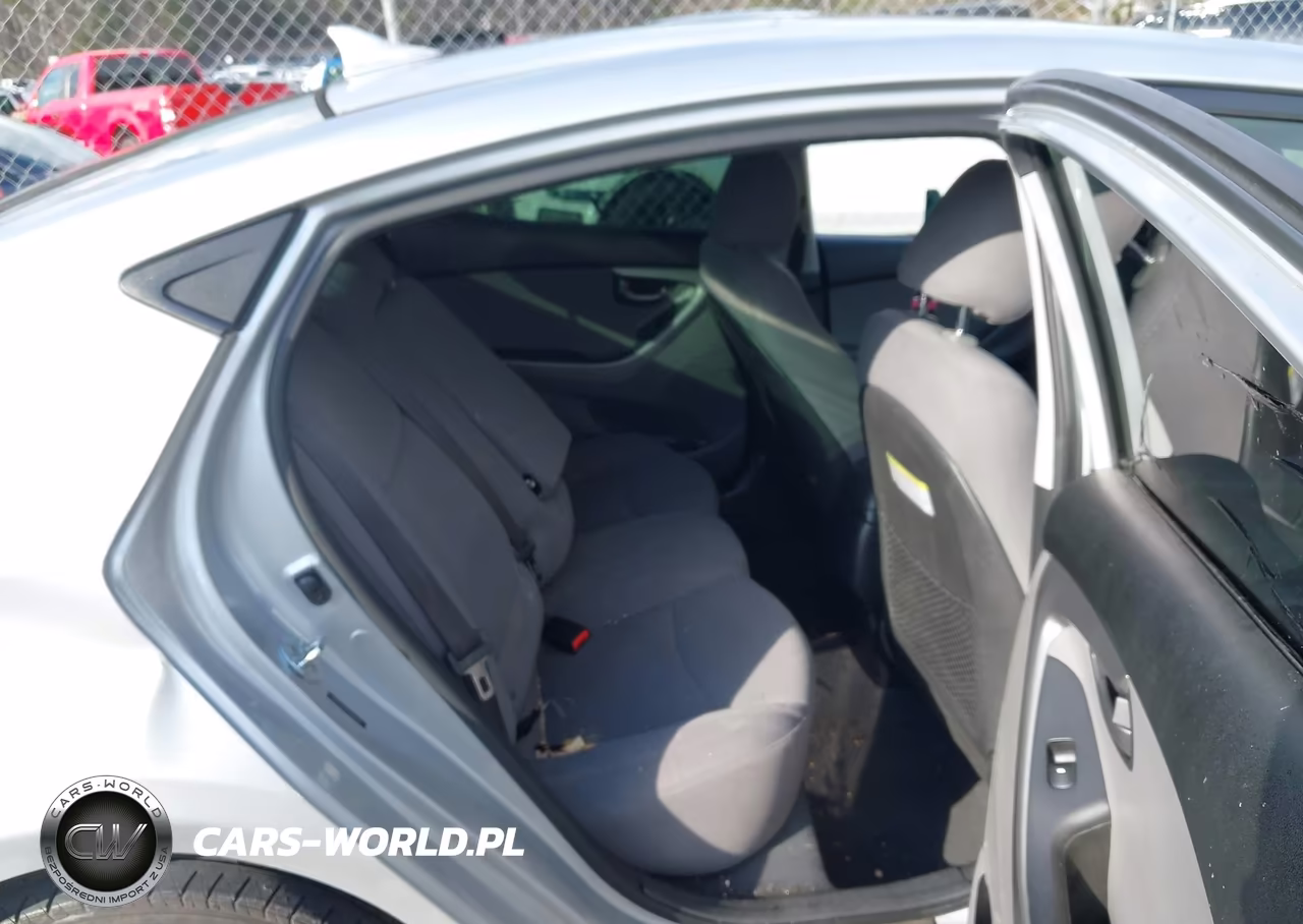 2014 Hyundai Elantra Se VIN:5NPDH4AEXEH516792 - 8