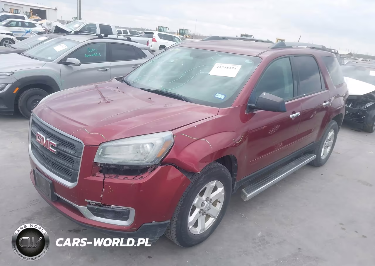 2015 GMC Acadia Sle-2 VIN:1GKKRPKDXFJ240591 - 2