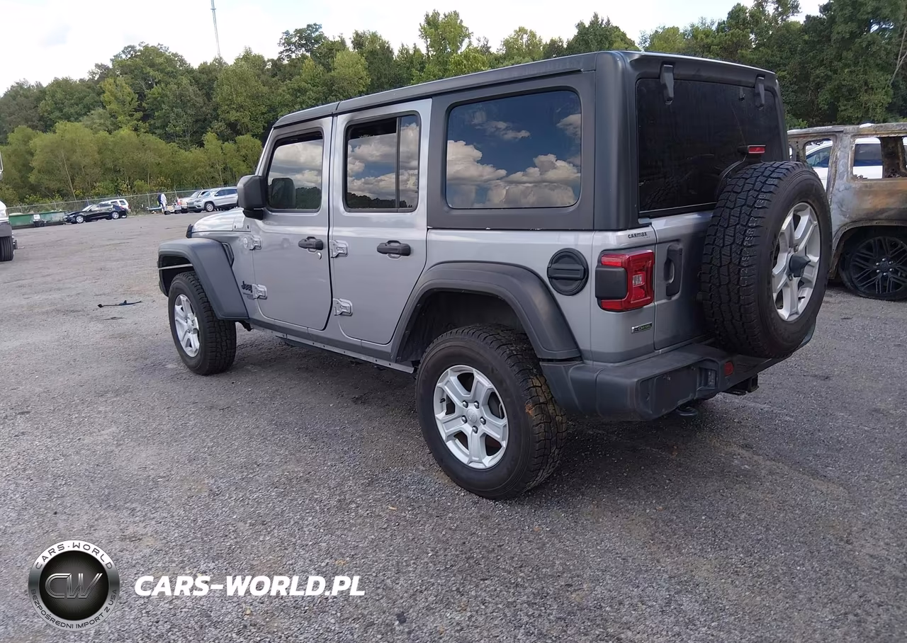 2021 Jeep Wrangler Unlimited Sport S 4X4 VIN:1C4HJXDM2MW665264 - 3