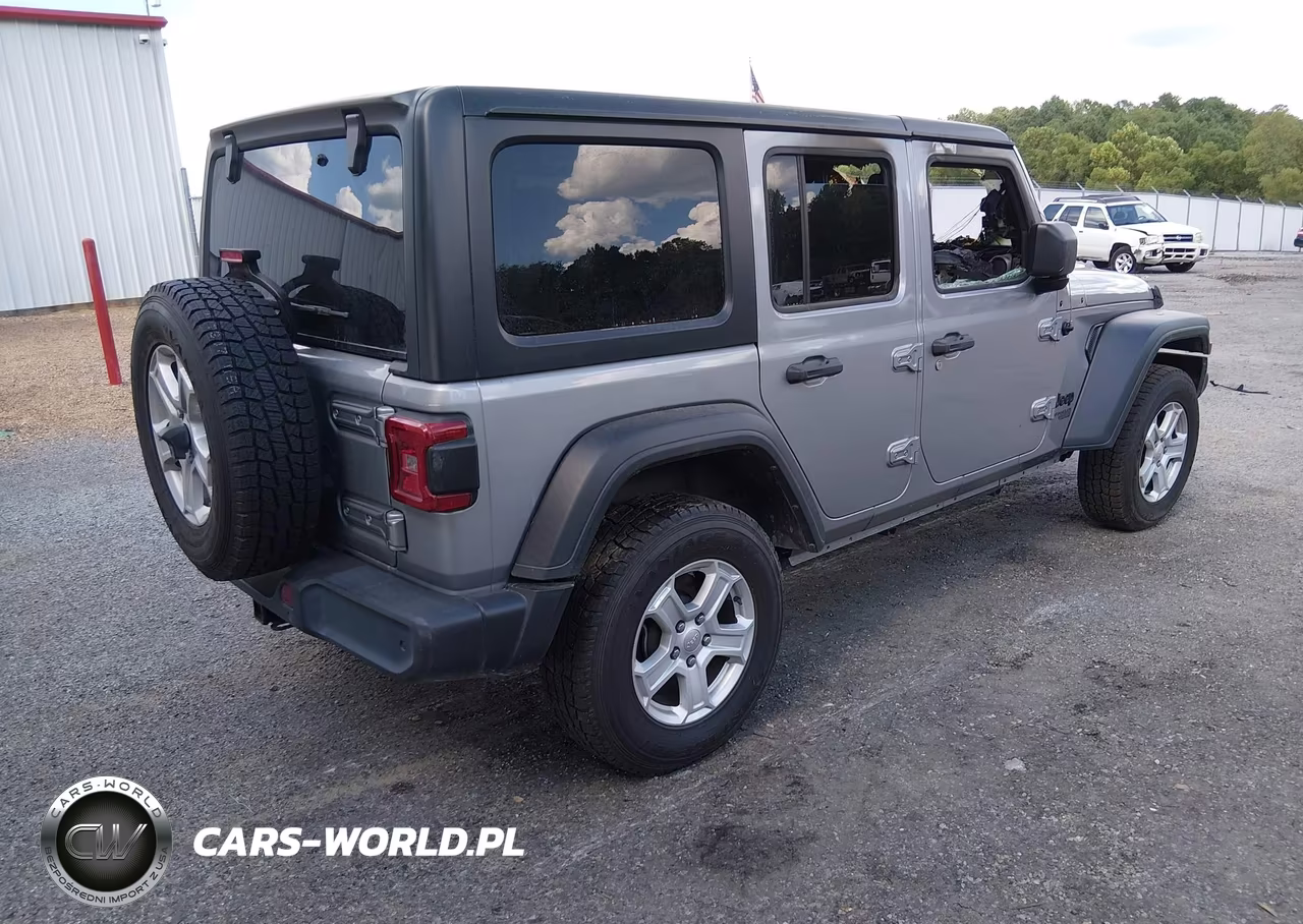 2021 Jeep Wrangler Unlimited Sport S 4X4 VIN:1C4HJXDM2MW665264 - 4