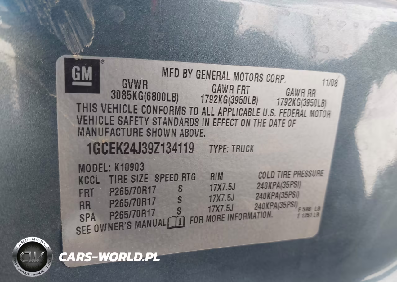 2009 Chevrolet Silverado 1500 Lt VIN:1GCEK24J39Z134119 - 9