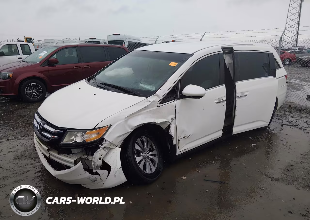 2017 Honda Odyssey Ex VIN:5FNRL5H43HB016242 - 2