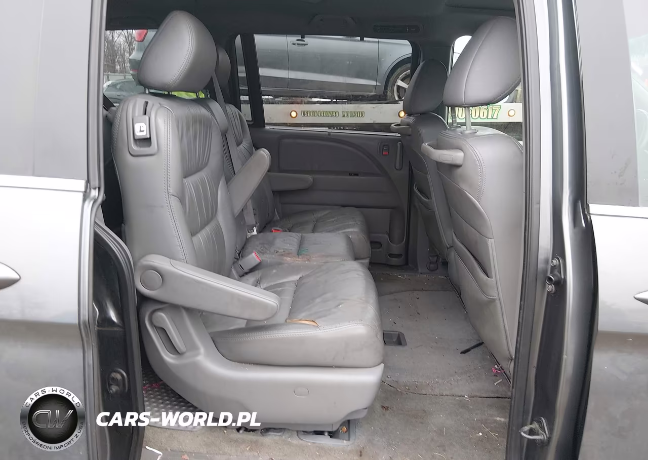2010 Honda Odyssey Ex-L VIN:5FNRL3H69AB054439 - 8