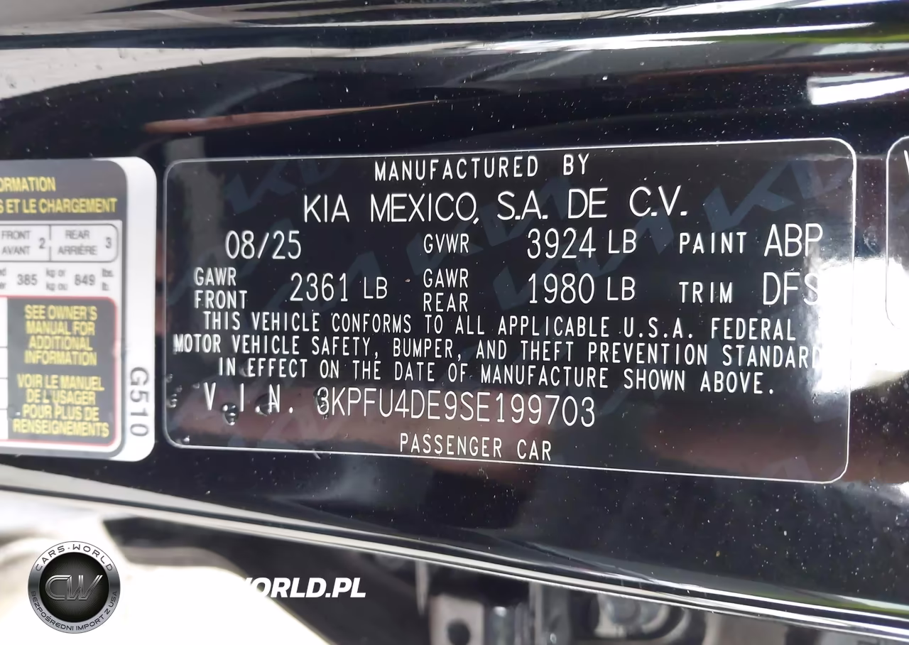 2025 Kia K4 Ex VIN:3KPFU4DE9SE199703 - 9