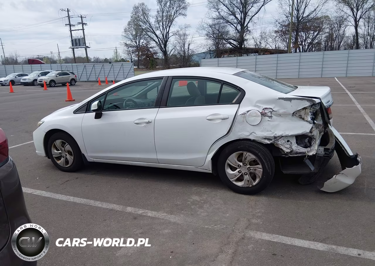 2013 Honda Civic Lx VIN:19XFB2F59DE054171 - 14