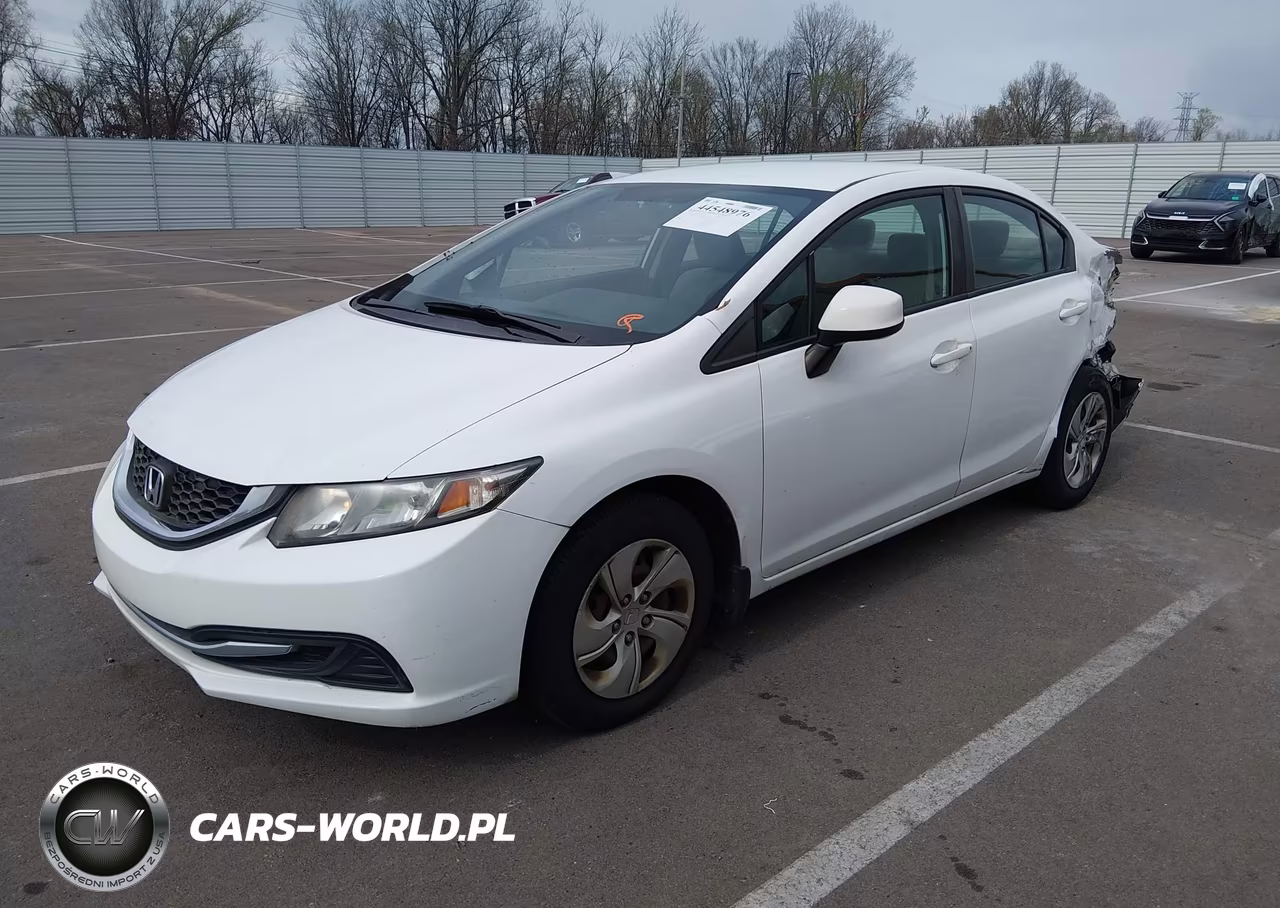 2013 Honda Civic Lx VIN:19XFB2F59DE054171 - 2
