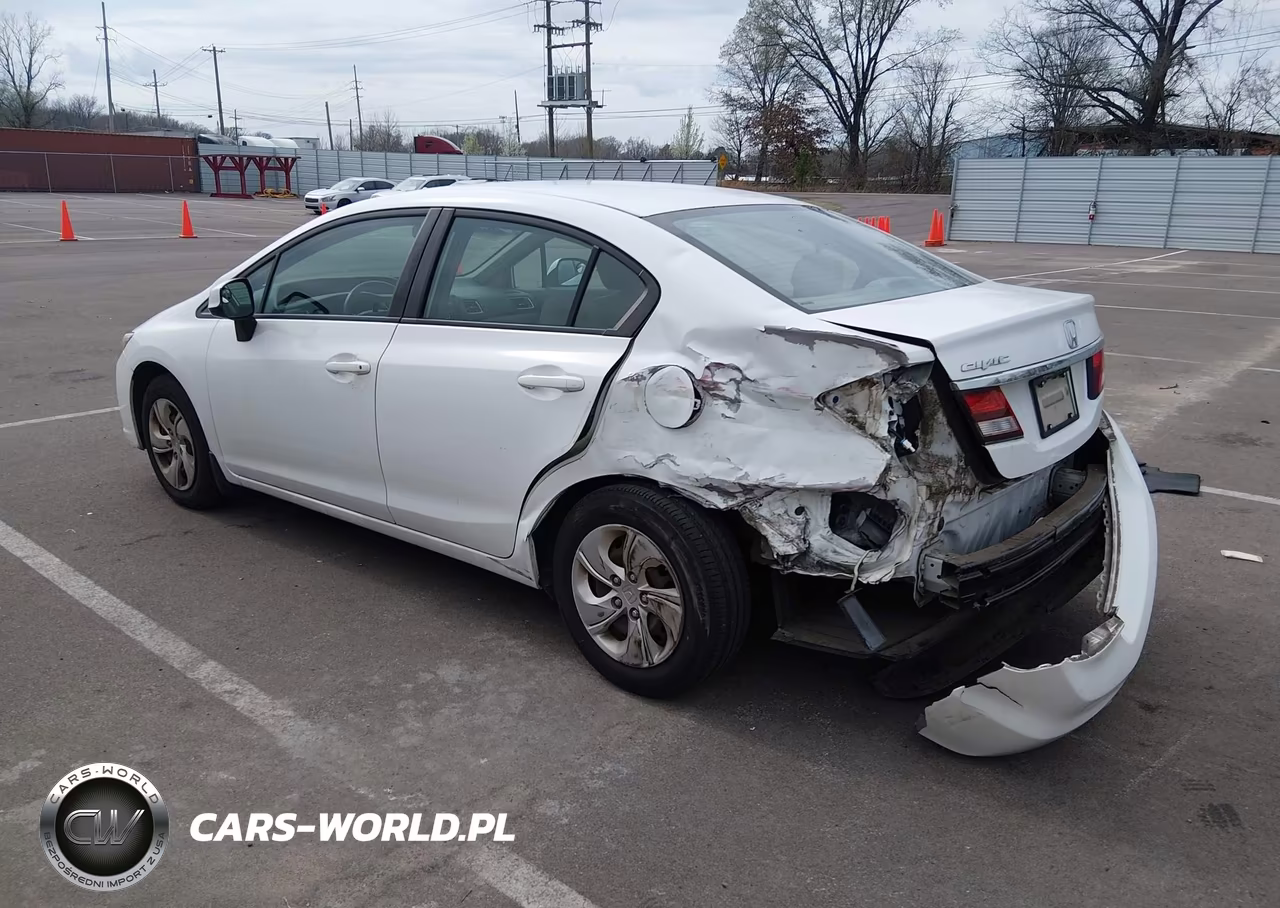 2013 Honda Civic Lx VIN:19XFB2F59DE054171 - 3