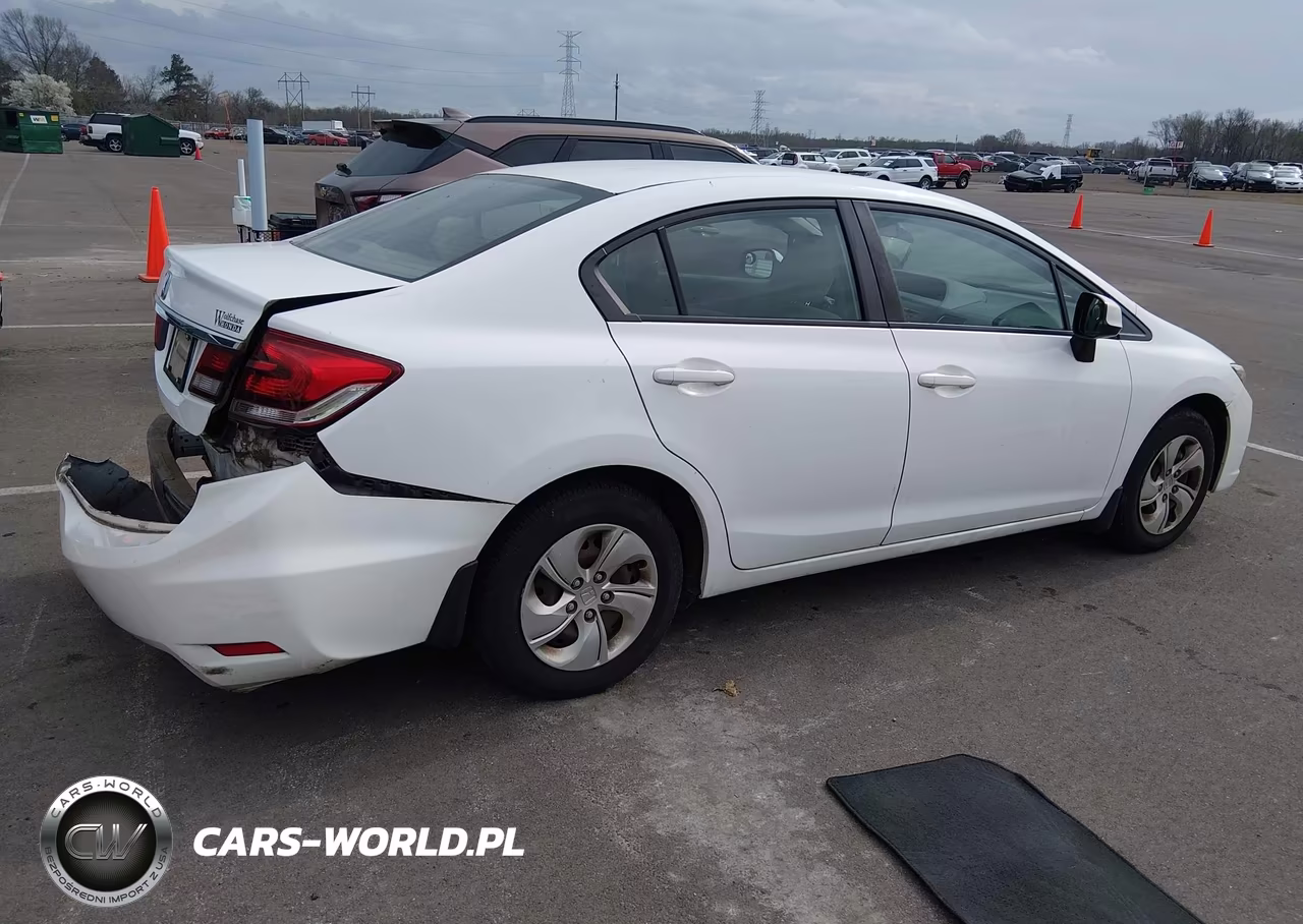 2013 Honda Civic Lx VIN:19XFB2F59DE054171 - 4