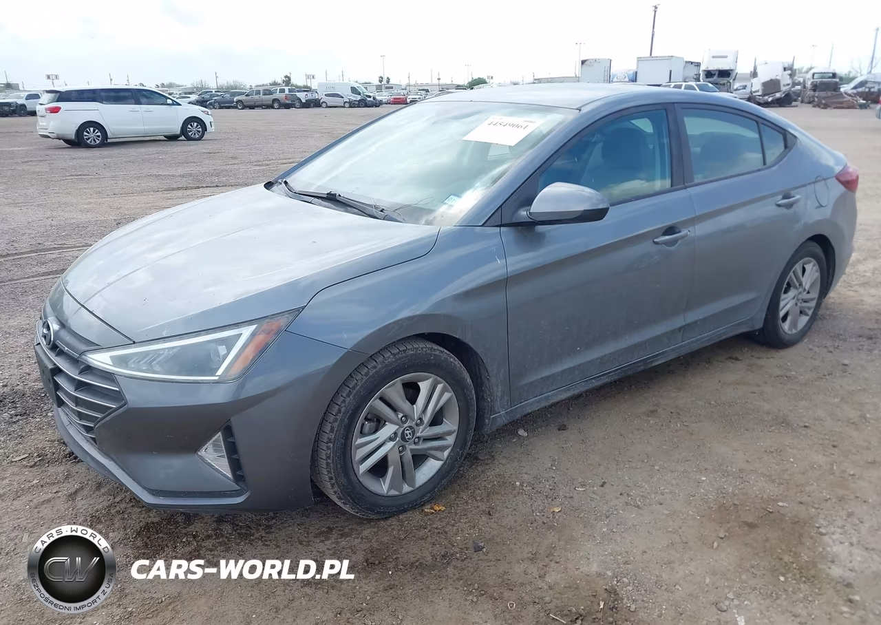 2019 Hyundai Elantra Sel VIN:5NPD84LF4KH435790 - 2