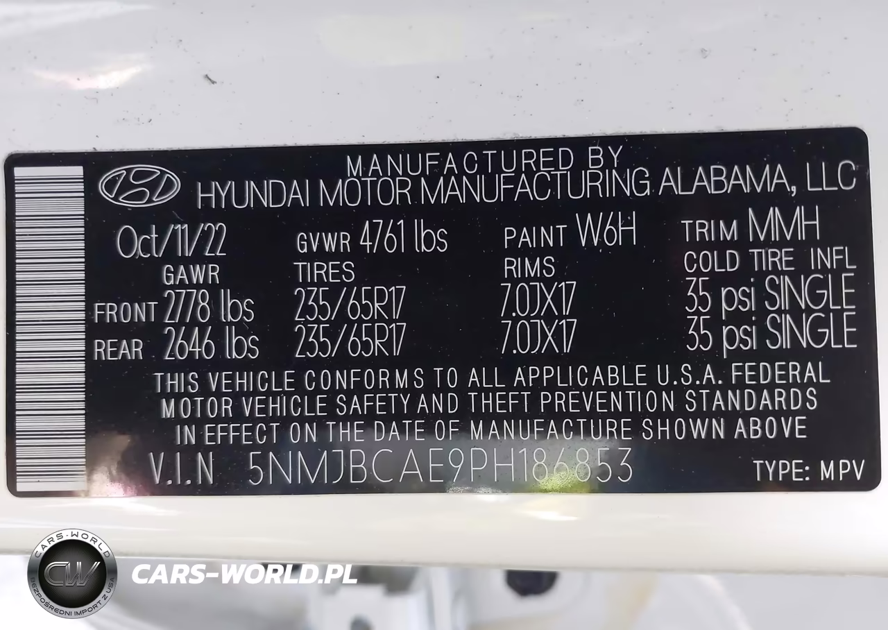 2023 Hyundai Tucson Sel VIN:5NMJBCAE9PH186853 - 9