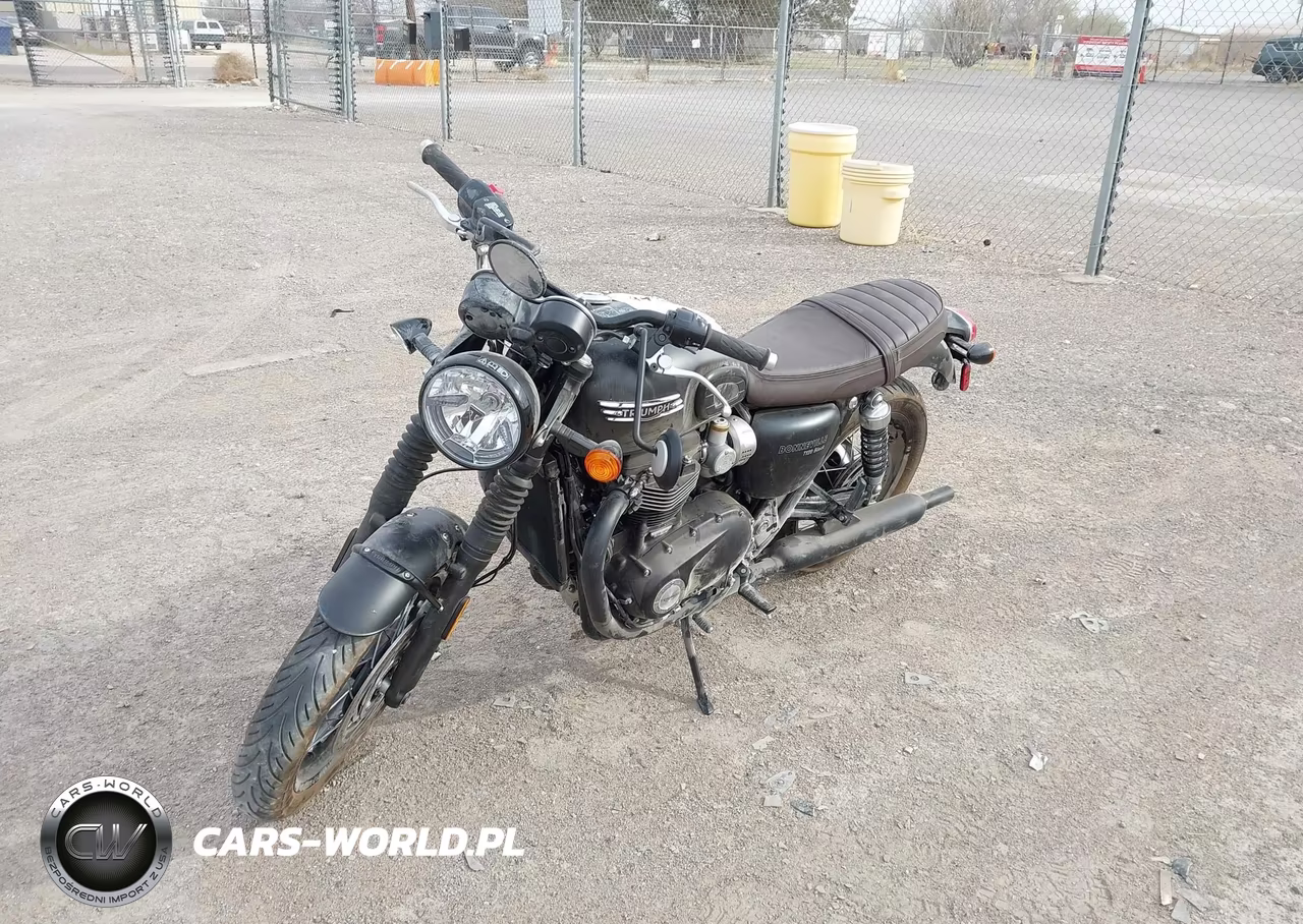 2024 Triumph Motorcycle Bonneville T120-Black VIN:SMTD40HL3RTBT3971 - 2