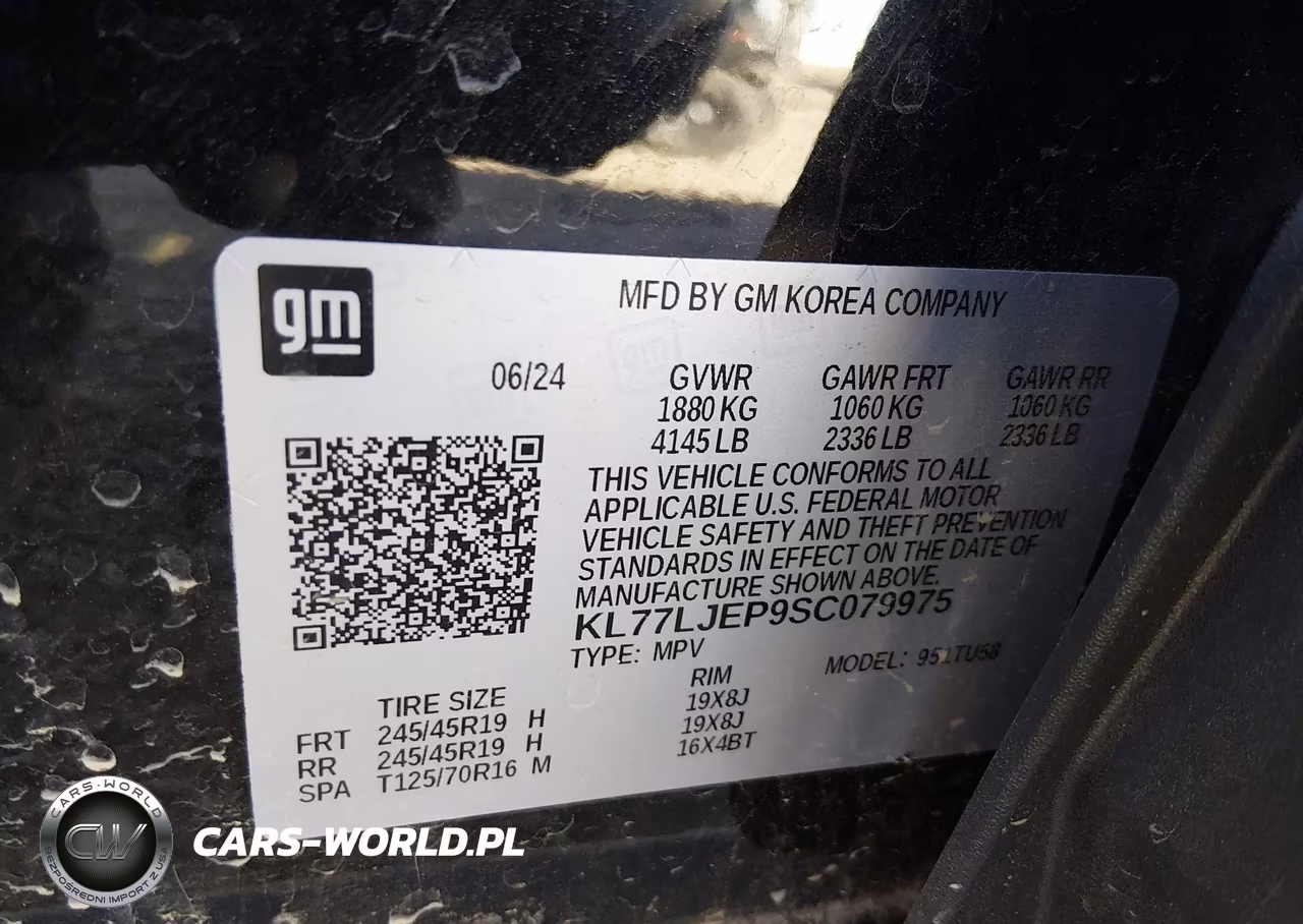 2025 Chevrolet Trax Fwd 2Rs VIN:KL77LJEP9SC079975 - 9