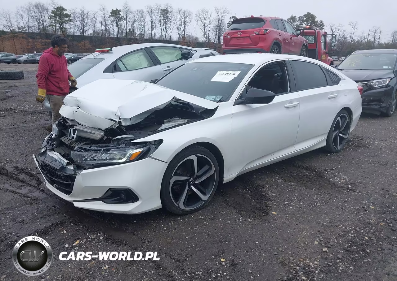 2022 Honda Accord Sport VIN:1HGCV1F33NA076885 - 2