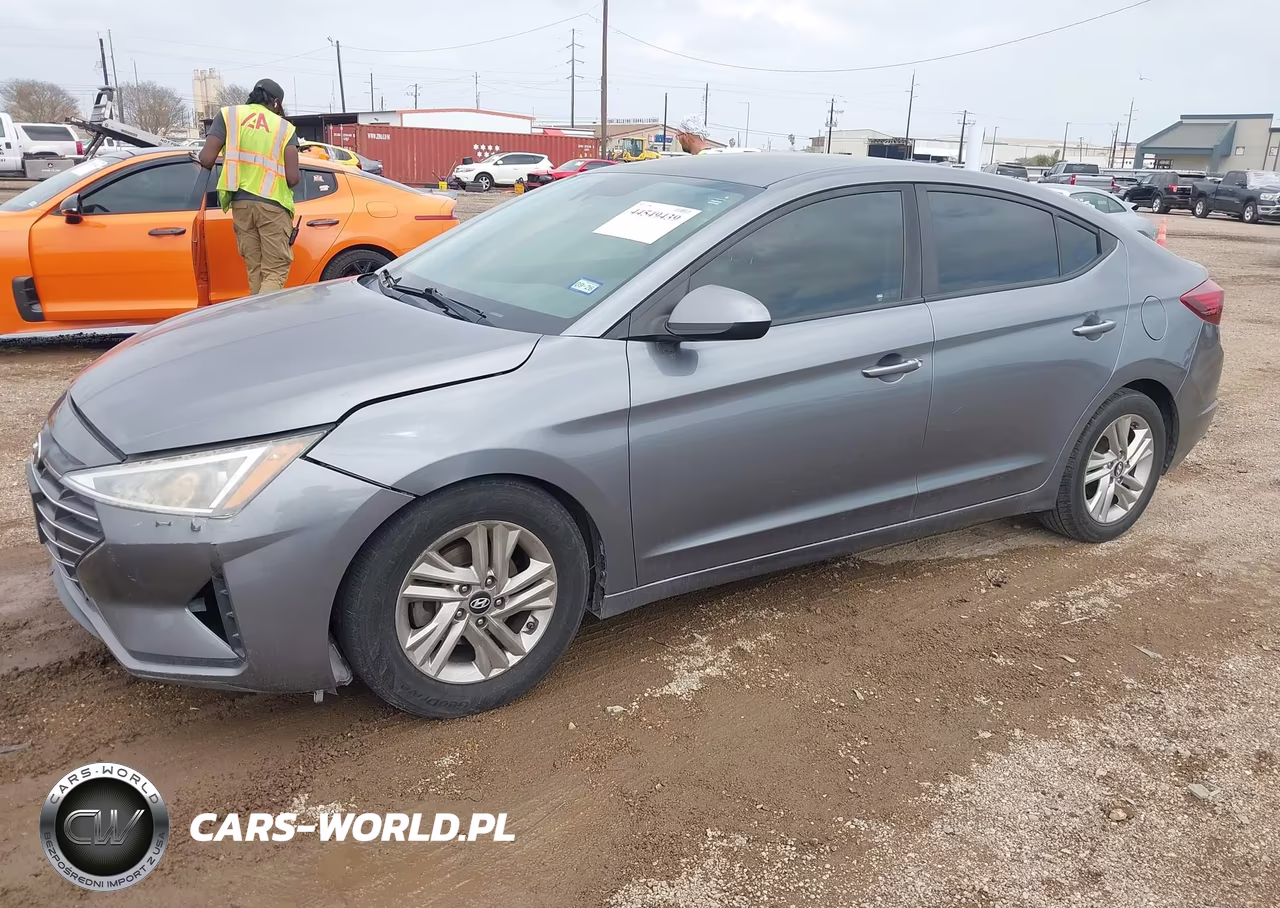 2019 Hyundai Elantra Sel VIN:5NPD84LF5KH408016 - 2