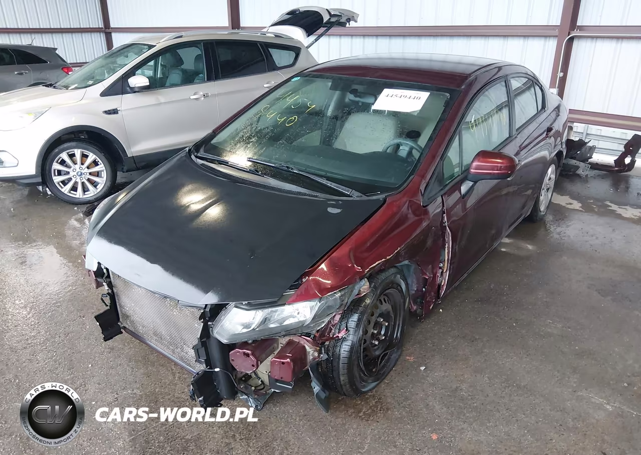 2014 Honda Civic Lx VIN:19XFB2F5XEE204578 - 2