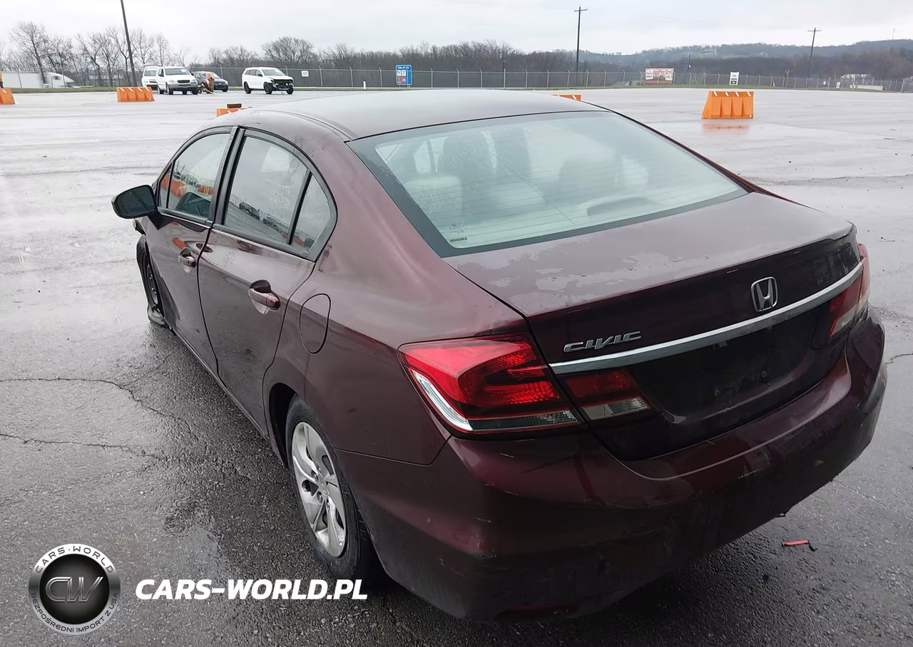 2014 Honda Civic Lx VIN:19XFB2F5XEE204578 - 3