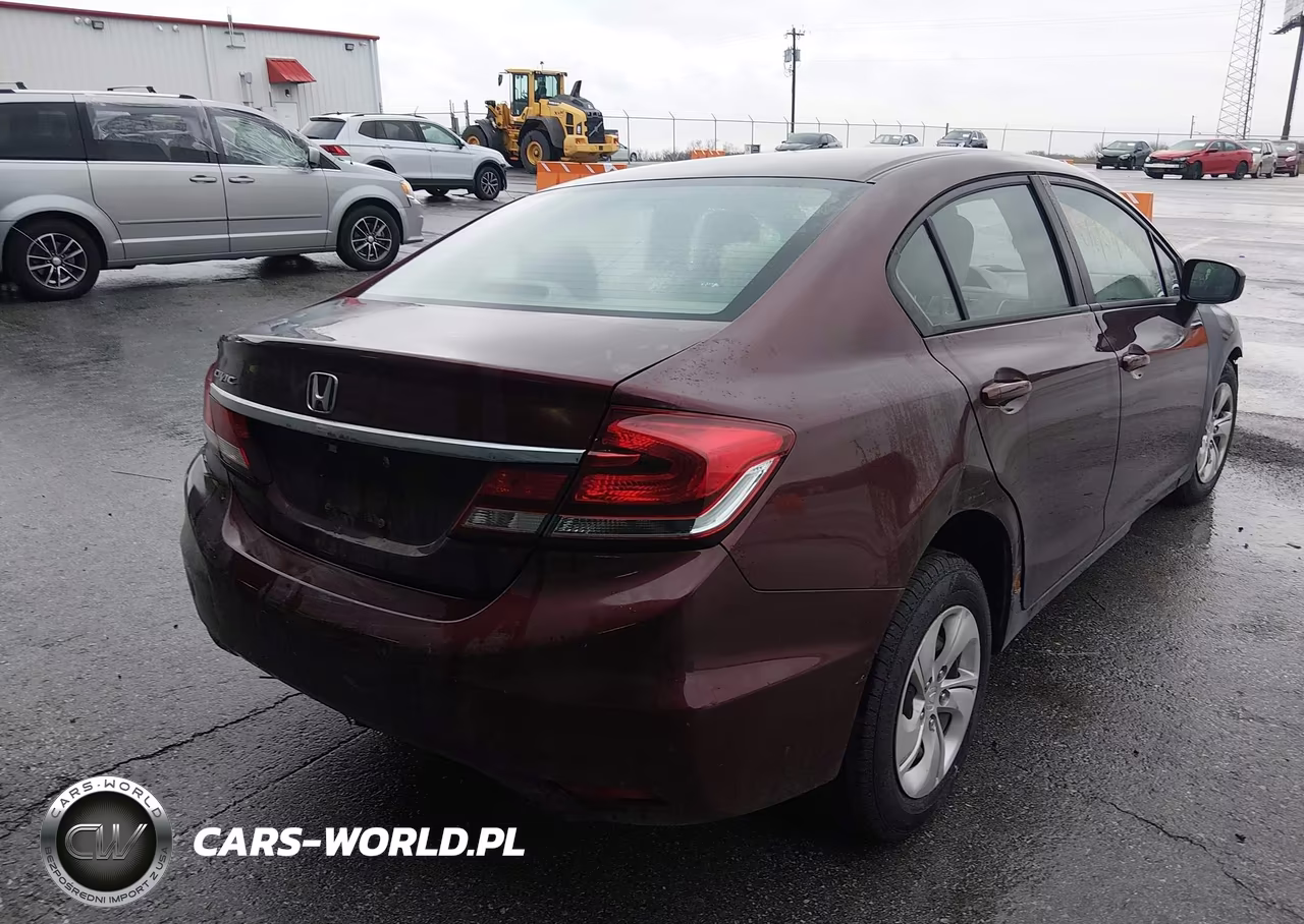 2014 Honda Civic Lx VIN:19XFB2F5XEE204578 - 4