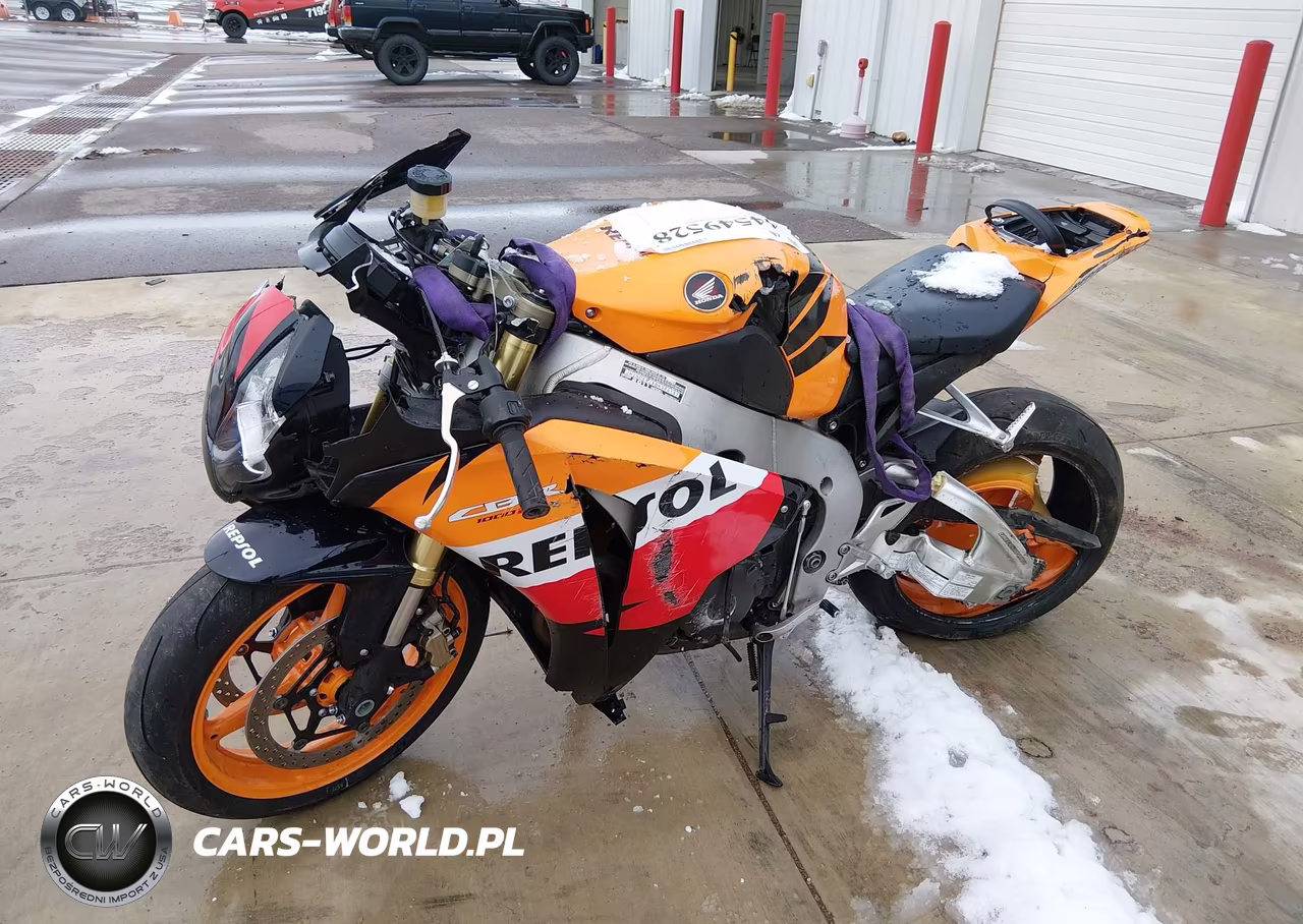 2011 Honda Cbr1000 Rr VIN:JH2SC59JXBK300197 - 2