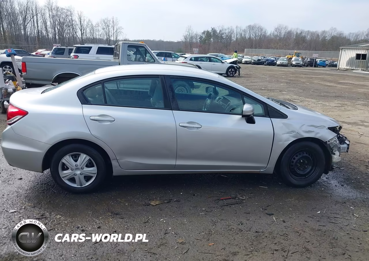 2014 Honda Civic Lx VIN:19XFB2F57EE214839 - 14