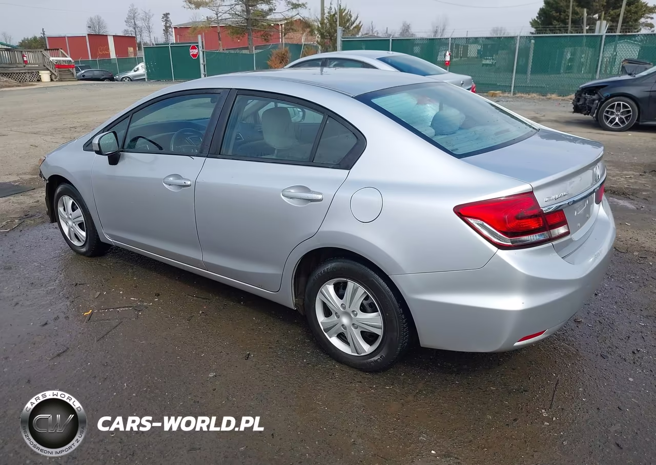2014 Honda Civic Lx VIN:19XFB2F57EE214839 - 3