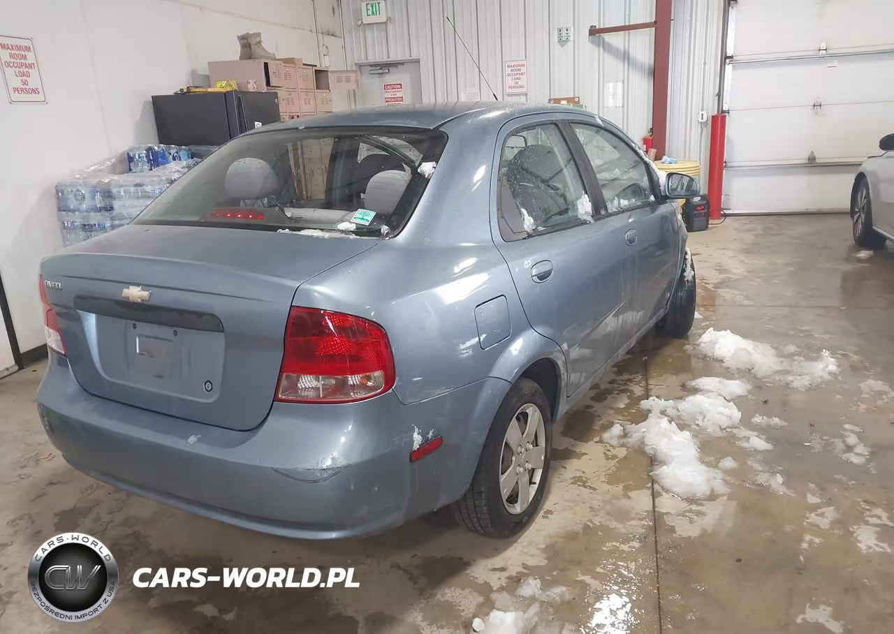 2006 Chevrolet Aveo Special Value VIN:KL1TD56686B663492 - 4