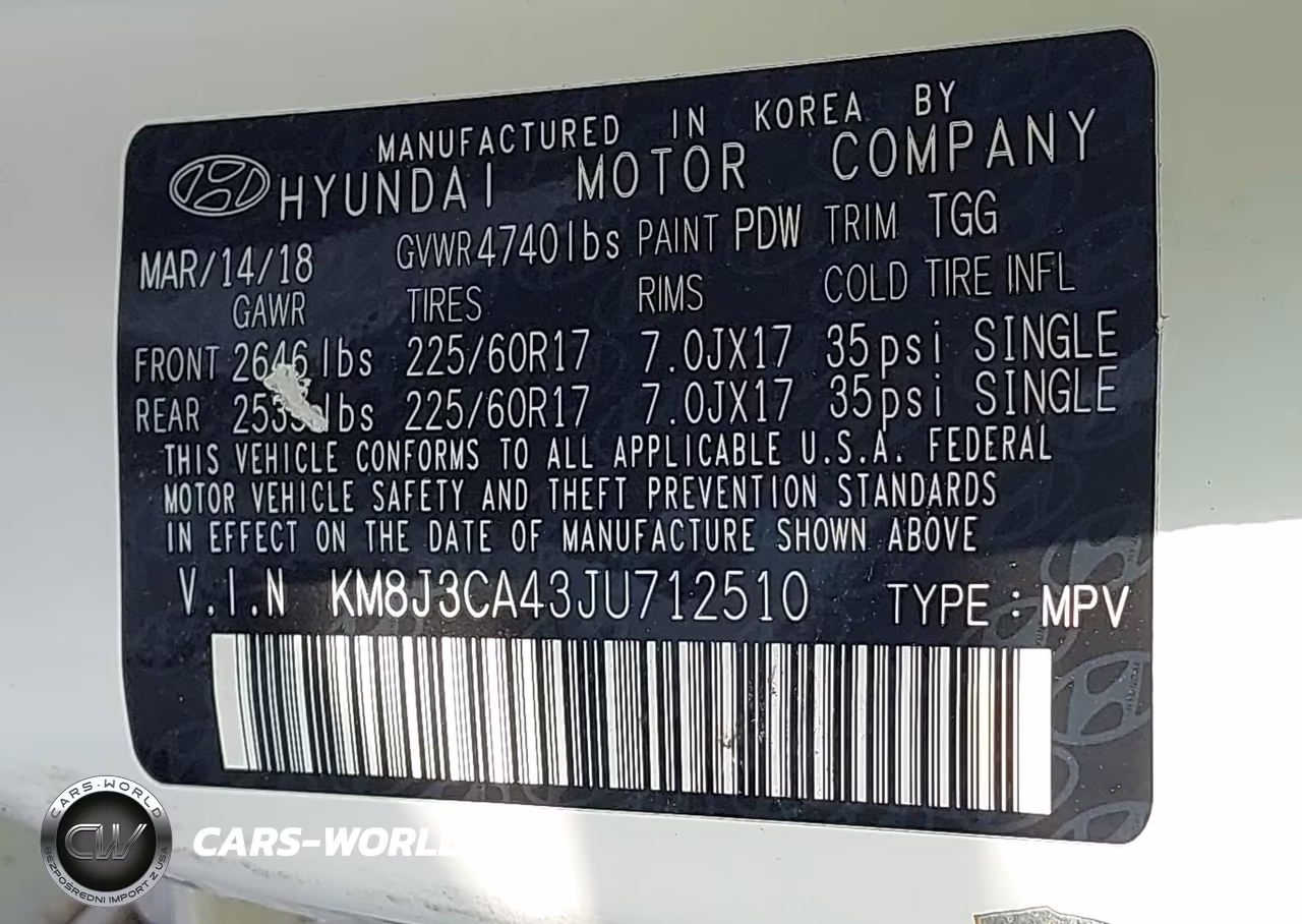 2018 Hyundai Tucson Sel VIN:KM8J3CA43JU712510 - 9