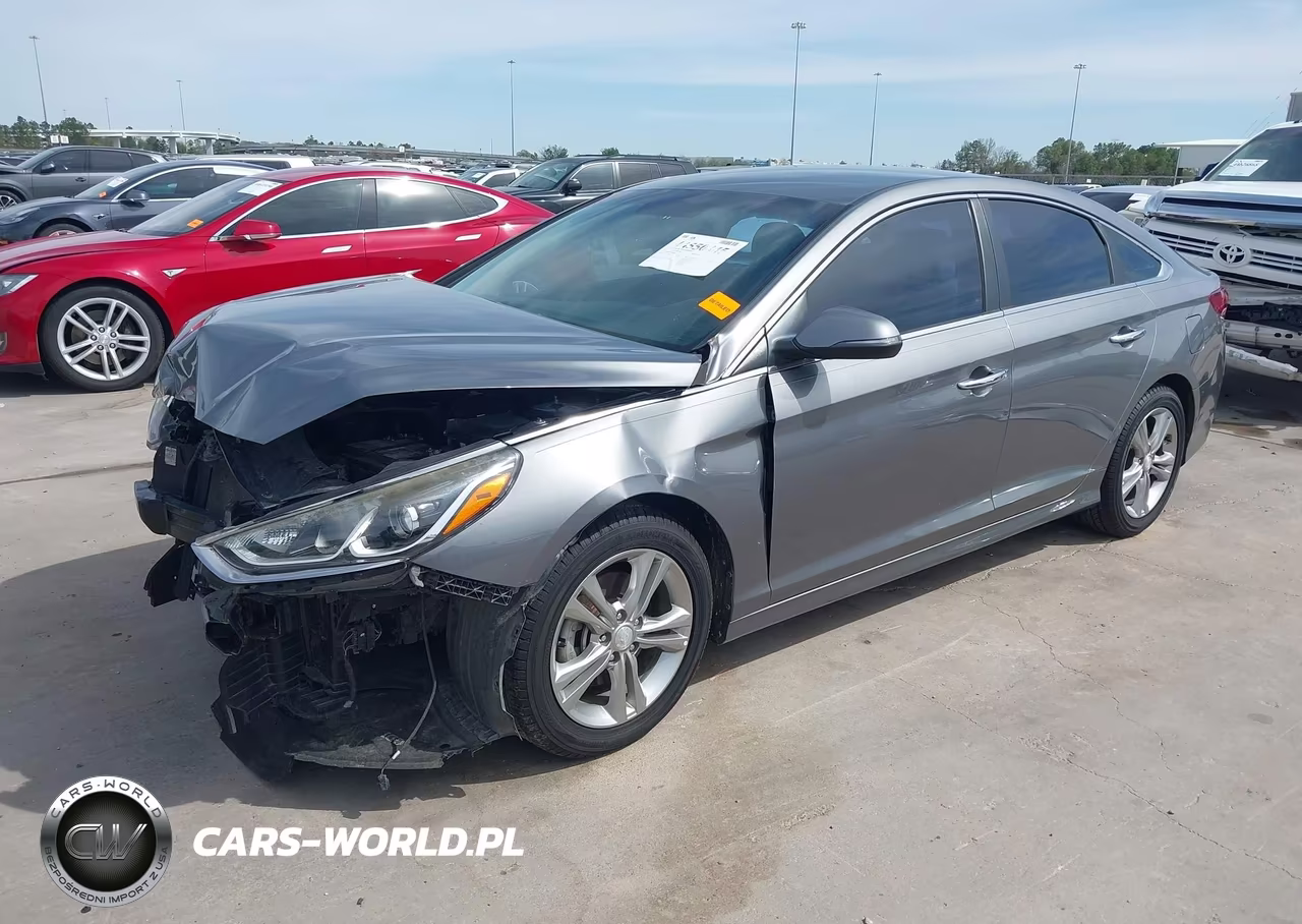 2018 Hyundai Sonata Sel VIN:5NPE34AF3JH626217 - 2