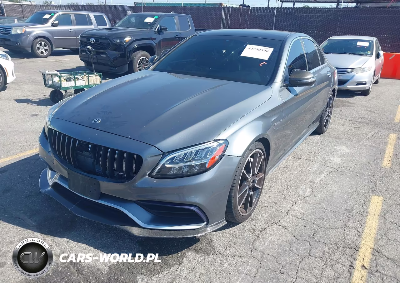 2019 Mercedes-Benz Amg C 63 VIN:55SWF8GB5KU313546 - 2