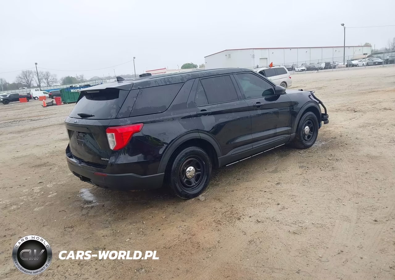2021 Ford Police Interceptor Utility VIN:1FM5K8AB9MGA19458 - 4