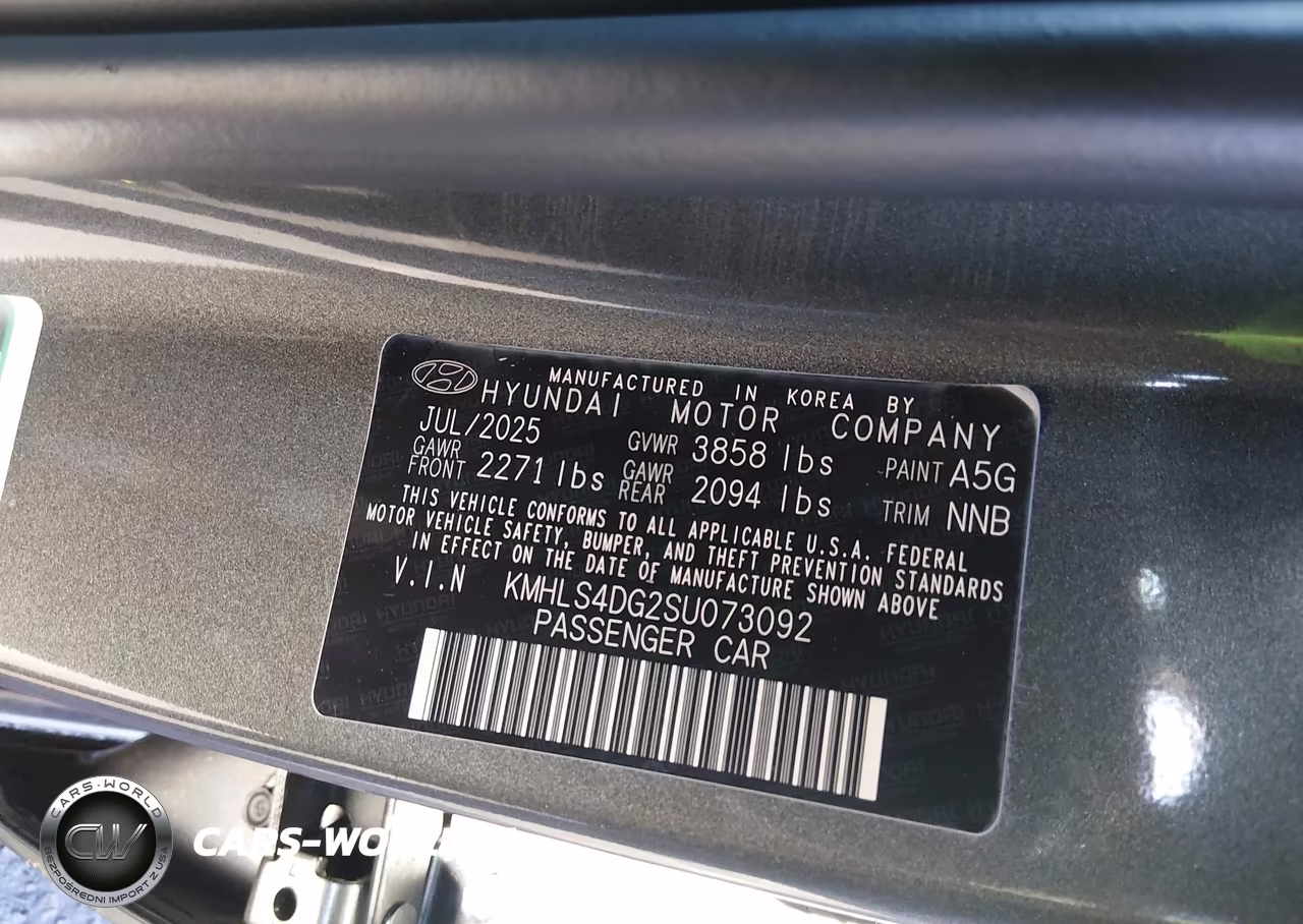2025 Hyundai Elantra Sel Convenience VIN:KMHLS4DG2SU073092 - 9