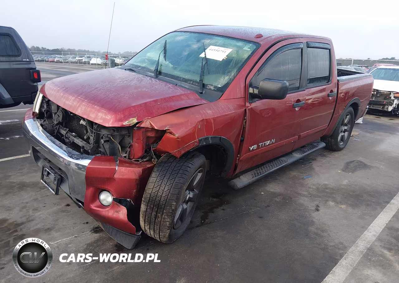 2015 Nissan Titan Sv VIN:1N6BA0EDXFN508762 - 2