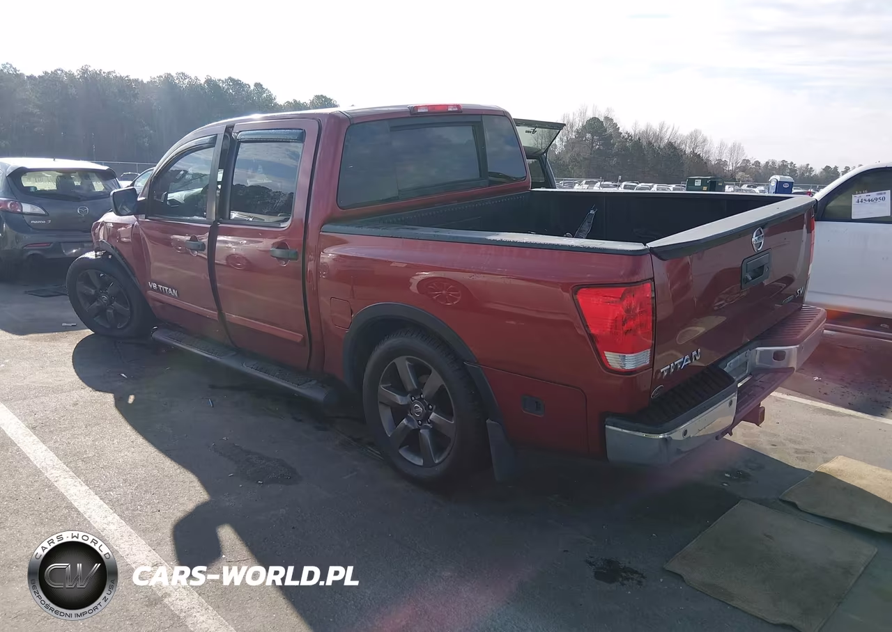 2015 Nissan Titan Sv VIN:1N6BA0EDXFN508762 - 3
